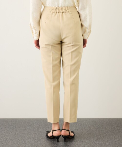 ROPE'（ロペ）の「ダブルクロスストレッチペンシルパンツ/接触冷感・イージーケア・セットアップ対応（その他パンツ・レディース・ブラック/ベージュ・36/38）」の21枚目の写真