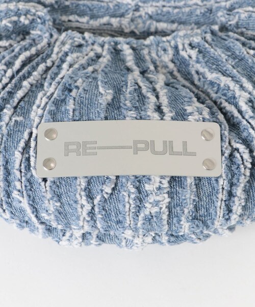 URBAN RESEARCH(アーバンリサーチ)の「RE PULL CLAMP DENIM MINI BAG(ハンドバッグ・レディース・BLUE DENIM・-)」の7枚目の写真
