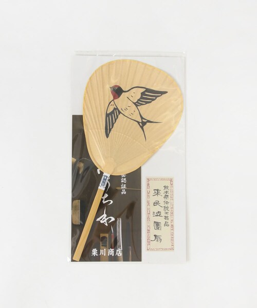 URBAN RESEARCH(アーバンリサーチ)の「栗川商店 はるかぜ染色工房うちわ(その他雑貨・メンズ・椿/マリーゴールド/貝殻/つばめ/アジアンタム・0)」の15枚目の写真