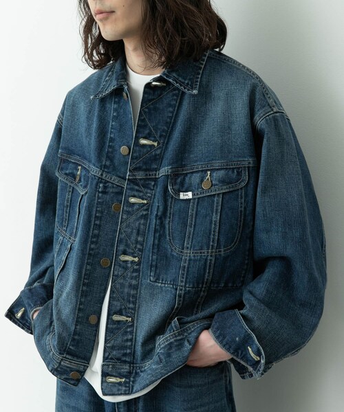 URBAN RESEARCH Sonny Label（アーバンリサーチサニーレーベル）の「Lee　101 ANNIV.RIDERS 101-J（デニムジャケット・メンズ・MID USED・M/L）」の6枚目の写真