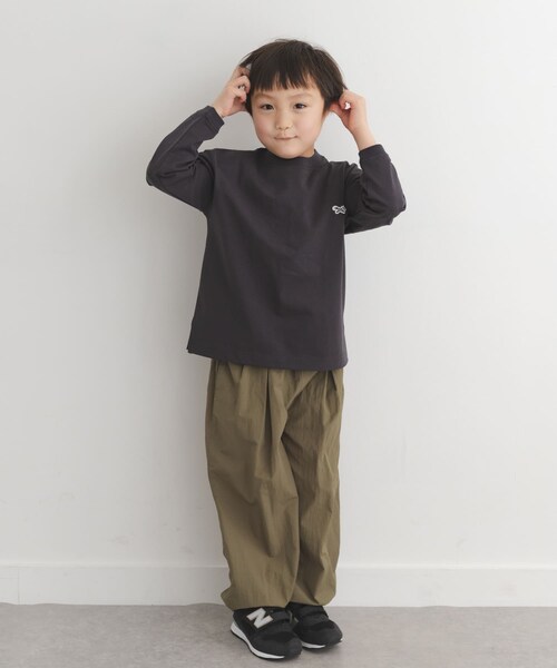 URBAN RESEARCH DOORS(アーバンリサーチドアーズ)の「『別注』『親子リンク』PENNEYS×DOORS THE FOX LONG-SLEEVE T-SHIRTS(KIDS)(その他トップス・キッズ・WHITE/CHARCOAL・120(115-125)/135(130-140))」の12枚目の写真