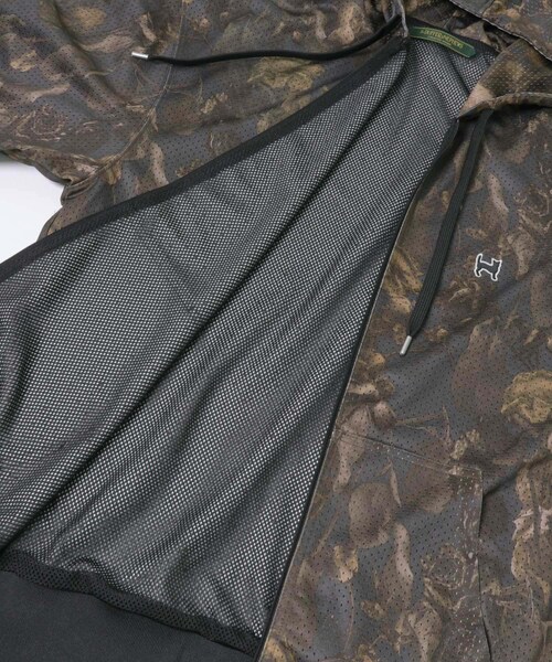 URBAN RESEARCH（アーバンリサーチ）の「The DUFFER N NEPHEWS　MESH ZIP UP HOODIE（パーカー・メンズ・FLOWER/BLACK・M）」の11枚目の写真