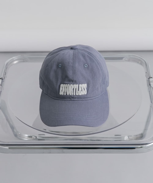 KBF（ケイビーエフ）の「チェーンステッチエンブロイダリーCAP（キャップ・レディース・BROWN/BLUE/CHARCOAL・one）」の19枚目の写真