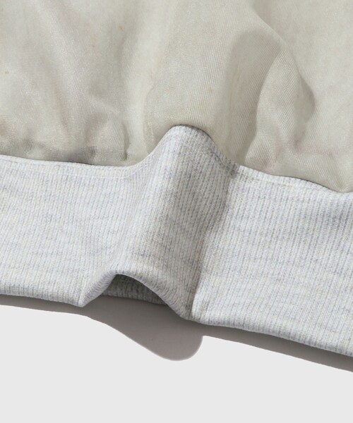 ADAM ET ROPE'（アダムエロペ）の「【TOLQ/トルク】Skeleton Sweat Shirt（スウェット・メンズ・ライトグレー・2/3）」の9枚目の写真