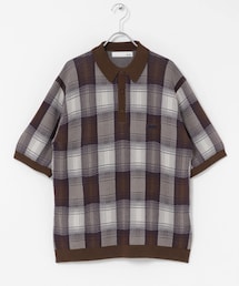 URBAN RESEARCH Sonny Label | OOPS　チェックポロニット(ニット/セーター)