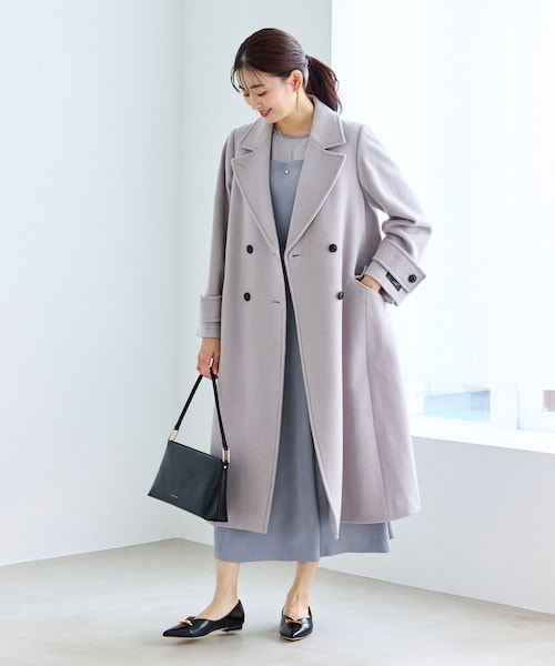 ROPE' PICNIC(ロペピクニック)の「【Mon E’toile/モンエトワール】フレア袖ビスチェデザインワンピース(ドレス・レディース・ブラック/グリーン/サックス・M/S)」の14枚目の写真