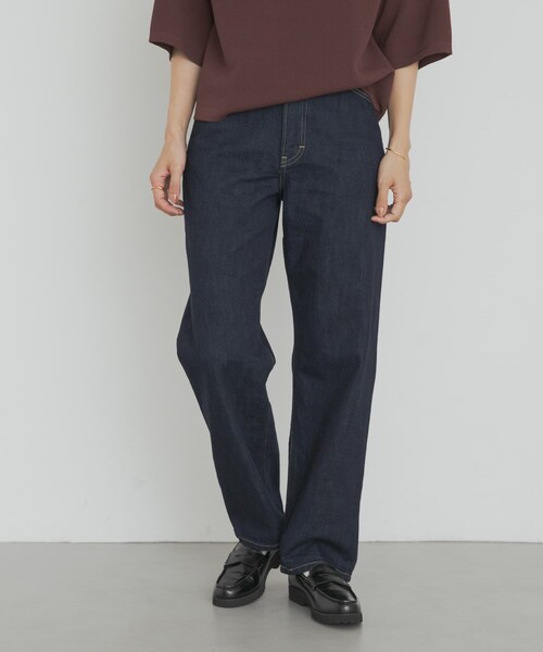 URBAN RESEARCH DOORS（アーバンリサーチドアーズ）の「『別注』Lee101×DOORS　STRAIGHT PANTS（デニムパンツ・レディース・DARK USED/ONE WASH/MEDIUMUSED/LIGHT USED・XS/S/M/L）」の8枚目の写真