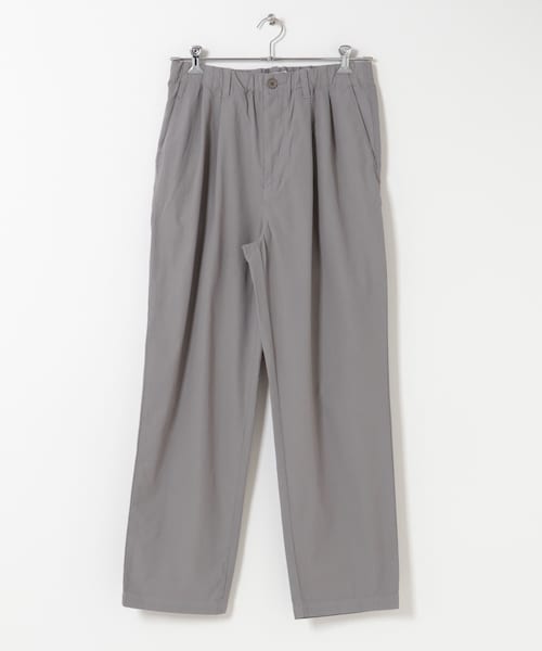 URBAN RESEARCH DOORS（アーバンリサーチドアーズ）の「STILL BY HAND　GARMENT-DYE 2 PLEAT PANTS（その他パンツ・メンズ・DARK OLIVE/SMOKE GRY/INK BLACK・44/46/48）」の10枚目の写真