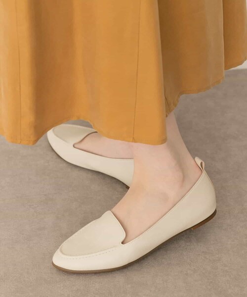 RODE SKO（ロデスコ）の「『MADE IN JAPAN』ELKE やわらかスリッポン（スリッポン・レディース・MILK TEA/PISTACHIO/IVORY/BLACK/LIGHT GRAY/OFF WHITE/BROWN・36/37/38）」の17枚目の写真
