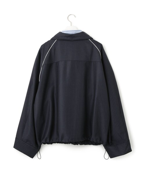 ADAM ET ROPE'(アダムエロペ)の「【FACON JACMIN(ファソン ジャックマン)】CALVIN 2in1 polo shirt(その他アウター・レディース・ネイビー・S)」の3枚目の写真