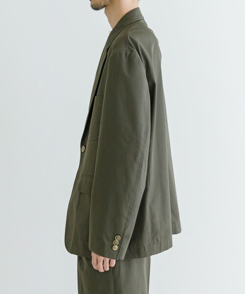 URBAN RESEARCH(アーバンリサーチ)の「FREEMANS SPORTING CLUB St MARKS JACKET(テーラードジャケット・メンズ・31グレー/51ネイビー/61オリーブ/70カーキ・S/M/L)」の21枚目の写真