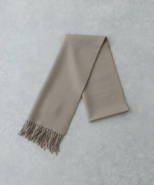 URBAN RESEARCH（アーバンリサーチ）の「THE INOUE BROTHERS　Brushed Scarf（マフラー・メンズ・Teal/Black/Navy/Khaki/Burgundy/Orange/Grey/Greige・one）」の3枚目の写真