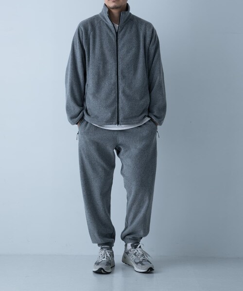 URBAN RESEARCH（アーバンリサーチ）の「ES.1　Fleece Jacket（ブルゾン・メンズ・gray/black・M/L/XL）」の10枚目の写真