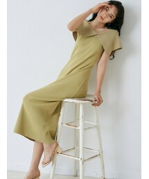 LAGUNAMOON | ヘリンボンカラーニットワンピース(ワンピース)