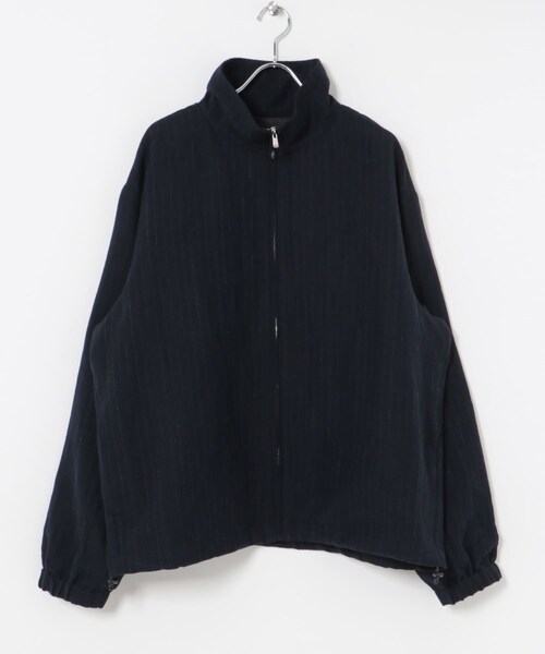 URBAN RESEARCH（アーバンリサーチ）の「new basic Wool/Linen Track Jacket（ブルゾン・メンズ・CHARCOAL/NAVY ST・M/L）」の15枚目の写真