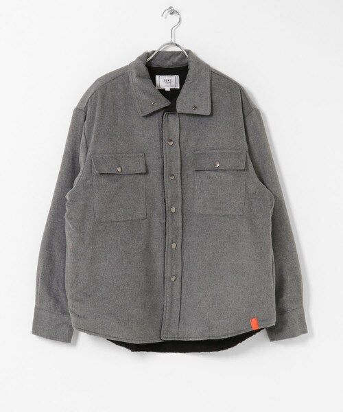 THE GOODLAND MARKET（ザグッドランドマーケット）の「TONY　Flannel Boa Jkt（ブルゾン・メンズ・BLK/GRY・L/XL）」の7枚目の写真