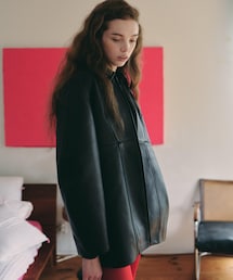 URBAN RESEARCH（アーバンリサーチ）の「Teya　Fold Leather Jacket（その他アウター）」