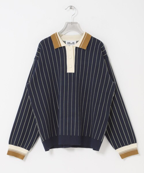 URBAN RESEARCH(アーバンリサーチ)の「BAUM UND PFERDGARTEN MILANO KNIT POLO(ポロシャツ・レディース・SUNNY LIME・S)」の3枚目の写真