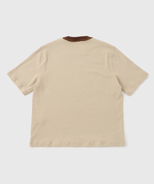 ADAM ET ROPE'（アダムエロペ）の「【CAMIEL FORTGENS/カミエル フォートヘンス】NORMAL TEE 1/1 RIB（Tシャツ/カットソー・メンズ・ベージュ・M）」の10枚目の写真