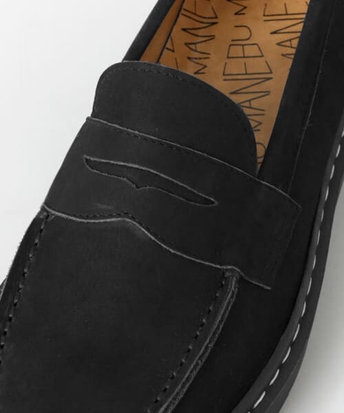 URBAN RESEARCH Sonny Label（アーバンリサーチサニーレーベル）の「MANEBU　VOVO NUBUCK（ローファー・メンズ・GRAY/BLACK・40/41/42）」の10枚目の写真