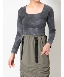 EVRIS | タイダイクロップドTシャツ(Tシャツ/カットソー)