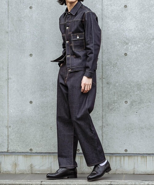 URBAN RESEARCH（アーバンリサーチ）の「SHIOTA　スーピマDENIM JACKET#BEN（デニムジャケット・メンズ・INDIGO・S/M/L/XL）」の18枚目の写真