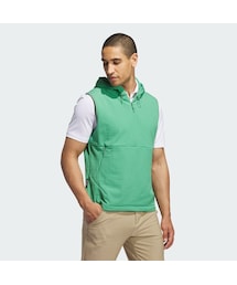 adidas | WIND.RDY 保温 撥水 ハーフジップ フーディーベスト(ベスト)