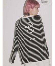 merry jenny | PEANUTS charlie Long Tee(Tシャツ/カットソー)