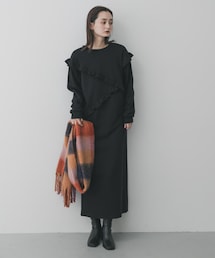 SENSE OF PLACE by URBAN RESEARCH（センスオブプレイスバイアーバンリサーチ）の「フリルカットワンピース（ワンピース・レディース）」