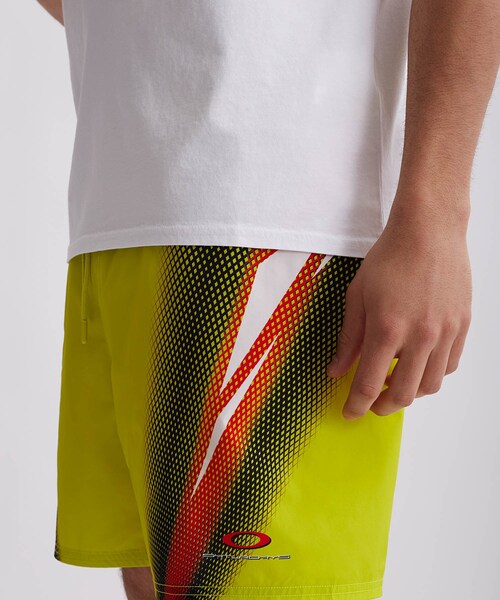 Saturdays NYC（サタデーズ ニューヨークシティ ）の「Oakley X Saturdays Timothy Swim Short（水着・メンズ・ブラック/グリーン・L/M/S）」の22枚目の写真