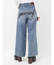 EVRIS | バックロゴワイドデニムパンツ(デニムパンツ)