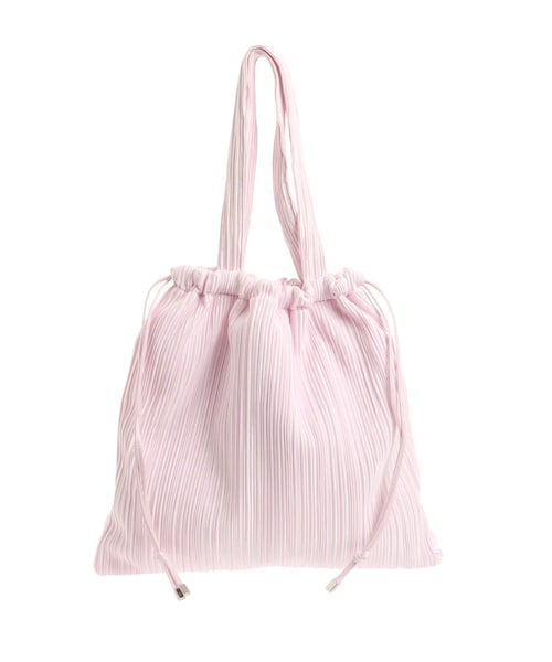 ELENDEEK（エレンディーク）の「PLEATS TOTEBAG（トートバッグ・レディース・ブラック/ピンク/グリーン/シルバー・F）」の7枚目の写真