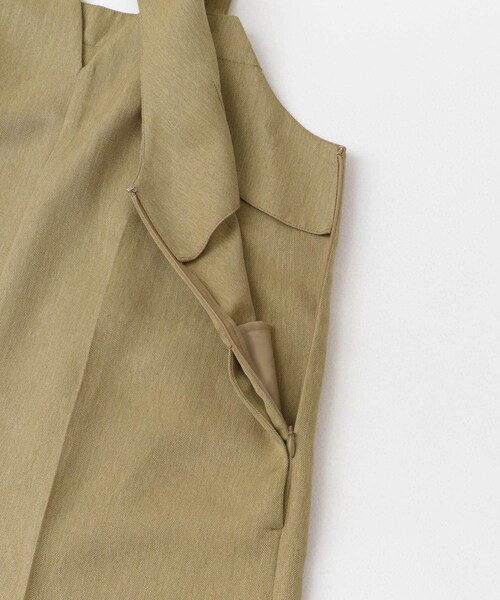 URBAN RESEARCH ROSSO（アーバンリサーチロッソ）の「2WAYワイドオールインワン（サロペット/オーバーオール・レディース・beige/gray・36/38）」の15枚目の写真