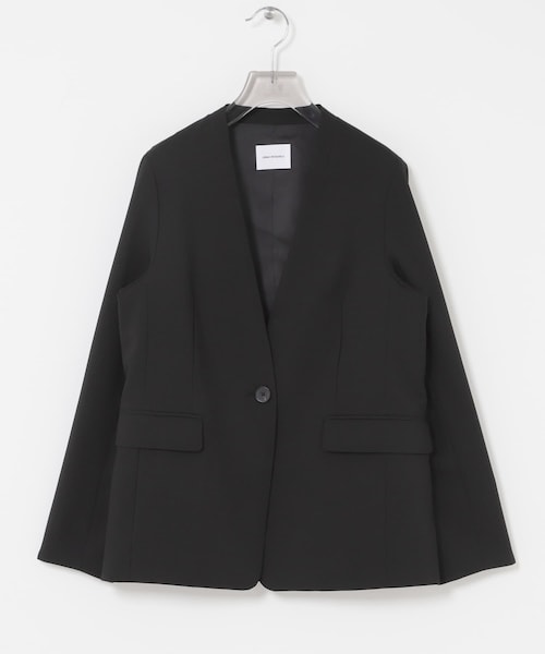 URBAN RESEARCH（アーバンリサーチ）の「『セットアップ対応』ノーカラージャケット（ノーカラージャケット・レディース・NAVY/BLACK・36/38/40）」の22枚目の写真