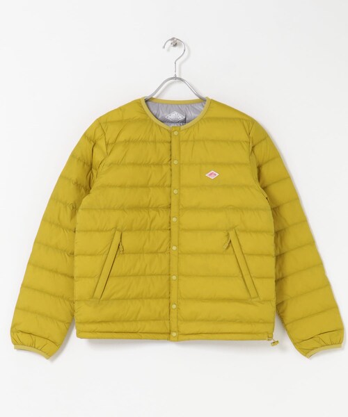 URBAN RESEARCH DOORS（アーバンリサーチドアーズ）の「DANTON　INNERDOWN CREWNECKJACKET（その他アウター・レディース・BLACK/OY.WHITE/SMOKY PINK/MUSTARD・S）」の15枚目の写真
