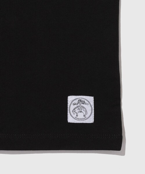 ADAM ET ROPE'(アダムエロペ)の「【Brooks Brothers/ブルックスブラザーズ】HW WOVEN LABEL SS TEE(Tシャツ/カットソー・メンズ・ブラック/ホワイト・L)」の6枚目の写真