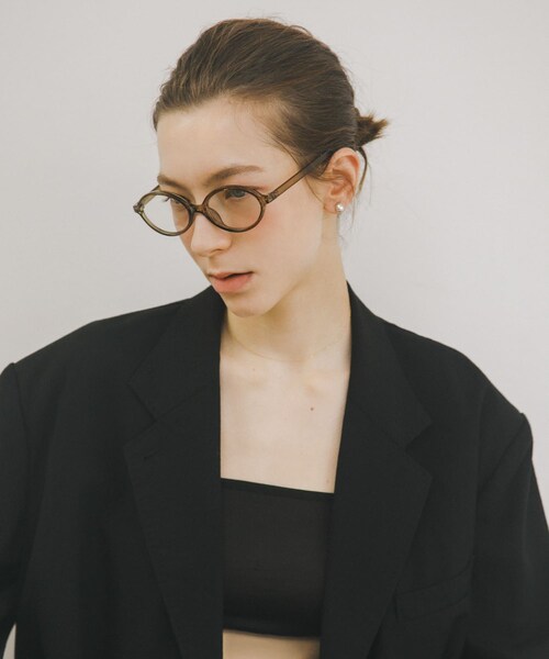 URBAN RESEARCH(アーバンリサーチ)の「decor『デコール』 Eyewear Round(メガネ・レディース・BROWN/KHAKI・-)」の17枚目の写真