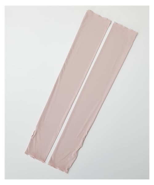 nissen（ニッセン）の「ヤケタクナイノ冷感UVリブメローゆったりアームカバー（選べる3サイズ）（手袋・メンズ・黒/ライトグレー/ブルー/ピンク/モカ/オフホワイト・1=M~L/2=LL~3L/3=4L~5L）」の6枚目の写真