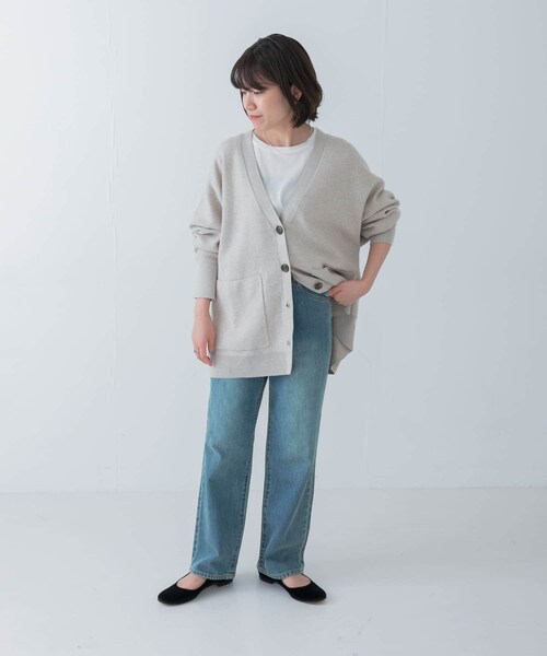 URBAN RESEARCH（アーバンリサーチ）の「『4サイズ展開』new basic　ストレートフィットデニムパンツ（デニムパンツ・レディース・IND.BEIGE/INDIGO・36/38/40/42）」の15枚目の写真