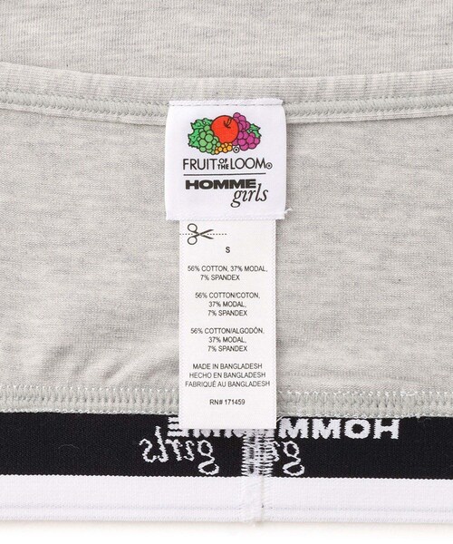 ADAM ET ROPE'(アダムエロペ)の「【HOMME girls×FRUIT OF THE LOOM】Cami Bralette (3-Pack)(ブラジャー・レディース・その他・S)」の10枚目の写真