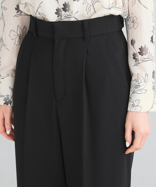 URBAN RESEARCH ROSSO（アーバンリサーチロッソ）の「ウォッシャブルセンタープレスパンツ（その他パンツ・レディース・BLACK/ECRU/BLUE・36/38）」の17枚目の写真