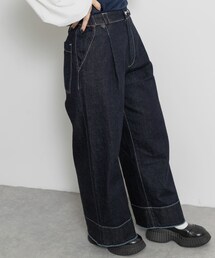 THE GOODLAND MARKET | cwtch　ORGANIC DENIM WIDEPANTS(デニムパンツ)