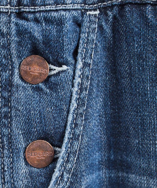 ADAM ET ROPE'（アダムエロペ）の「【RED CARD TOKYO（レッドカードトーキョー）】Nomad 2 / ノマドツー（サロペット/オーバーオール・レディース・ブルー系・0）」の18枚目の写真