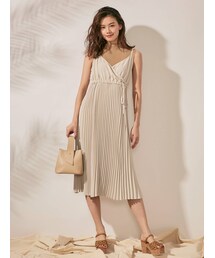 dazzlin | プリーツラインディティールワンピース(ワンピース)