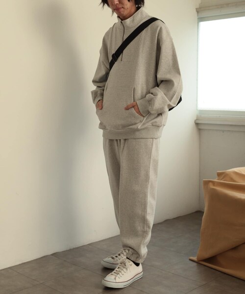 SENSE OF PLACE by URBAN RESEARCH（センスオブプレイスバイアーバンリサーチ）の「カラースウェットパンツ（スウェットパンツ・メンズ・BORDEAUX/BLACK/TOPGRAY・M/L）」の14枚目の写真