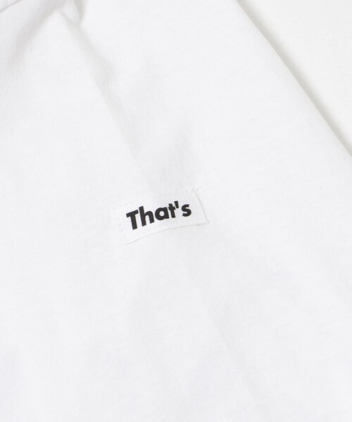 THE GOODLAND MARKET（ザグッドランドマーケット）の「That’s　RE the Long Tee (Earth)（Tシャツ/カットソー・メンズ・BK/WH・M/L/XL）」の13枚目の写真