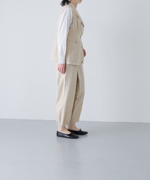 かぐれ（カグレ）の「susuri　クリケットベスト（ベスト・レディース・beige・1）」の9枚目の写真