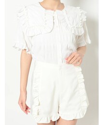 merry jenny | ビッグフリルカラーブラウス(シャツ/ブラウス)