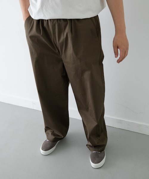URBAN RESEARCH Sonny Label(アーバンリサーチサニーレーベル)の「タイプライターイージーワイドパンツ(その他パンツ・メンズ・オフ/ブラック/カーキ・M/L)」の3枚目の写真