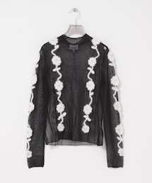 URBAN RESEARCH | GANNI Flower Crochet Applique(その他トップス)